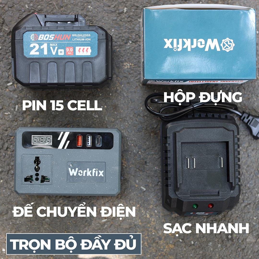 BỘ SẠC NHANH VÀ PIN 15 CELL