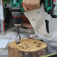 Máy Khoan Pin WORKFIX WF-ID13100AK Lực 100N Chuyên Rút Lõi, Khoan Tường, Bắn Vít, Không Chổi Than — KHOAN GỖ