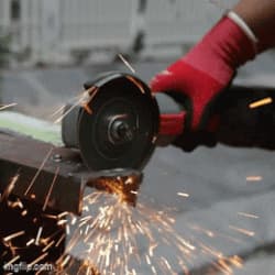 Máy Mài, Cắt Pin Công Tắc Bóp WorkFix WF-AG100B Không Chổi Than 100% Lõi Đồng, Kèm Phụ Kiện - Máy Cắt, Mài — CẮT SẮT